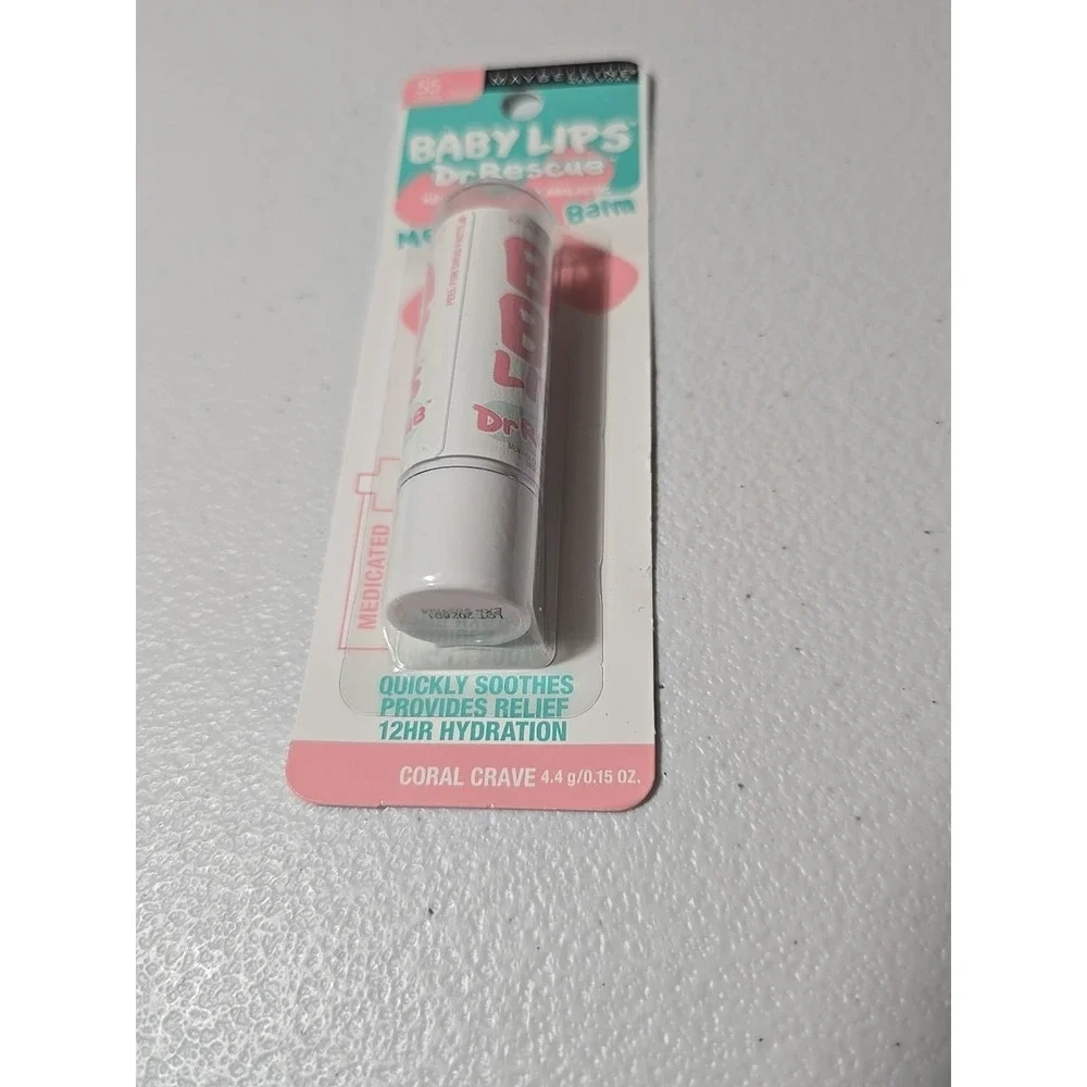 Maybelline Baby Lips Dr Rescue Medicated‎ Lip Balm Shade 55 Coral Crave
